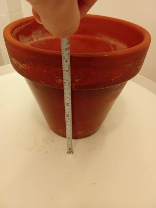 Maceta de barro