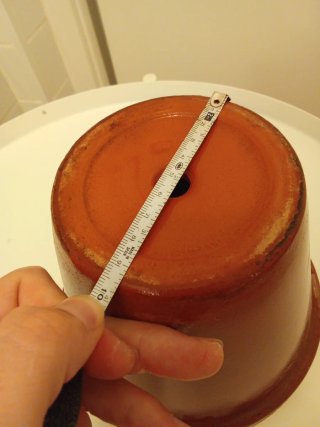 Maceta de barro