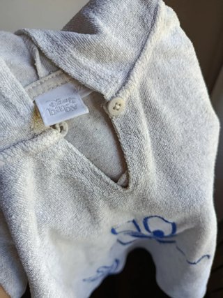 Capa de baño y gorra para bebé
