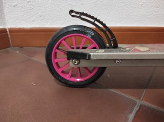 Monopatín Oxelo 2 Ruedas Rosa