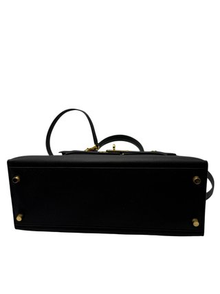 Hermès Kelly 28 Sellier Negro