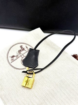Hermès Kelly 28 Sellier Negro