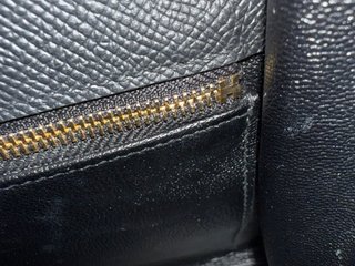 Hermès Kelly 28 Sellier Negro