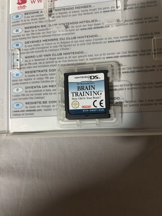 Juego Brain Training DS Dr Kawashima