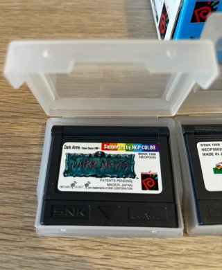 Neo Geo Pocket Color SNK Aqua Blue + 2 juegos