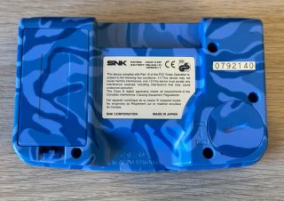 Neo Geo Pocket Color SNK Aqua Blue + 2 juegos