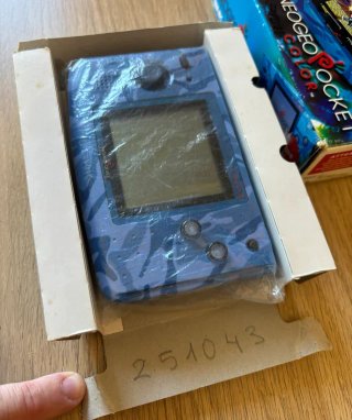 Neo Geo Pocket Color SNK Aqua Blue + 2 juegos