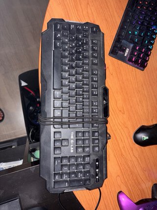 Teclado THE G-LAB RGB