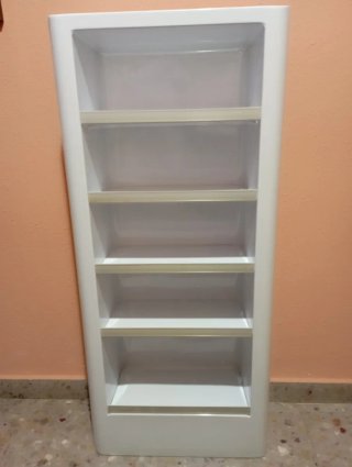 Mueble auxiliar metacrilato 5 estantes