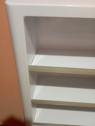 Mueble auxiliar metacrilato 5 estantes