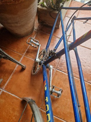 Cuadro Bicicleta Torrot Clásica Azul