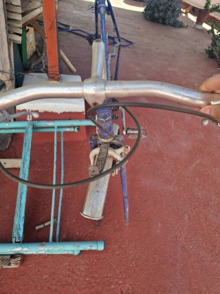 Cuadro Bicicleta Torrot Clásica Azul