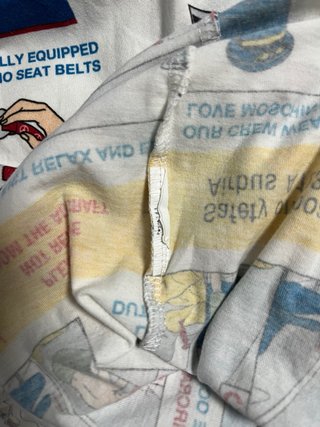 T-shirt Moschino S Safety Instructions