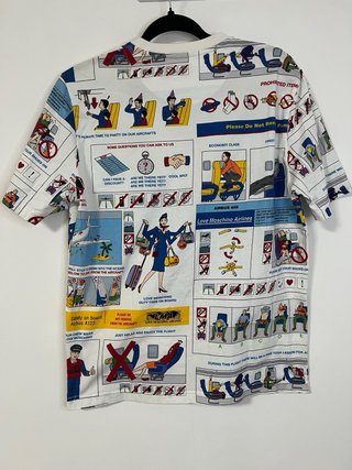 T-shirt Moschino S Safety Instructions