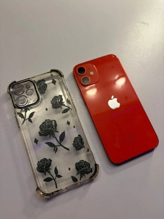 iPhone 12 Mini Rosso 64GB + Cavo e Custodia