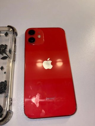 iPhone 12 Mini Rosso 64GB + Cavo e Custodia