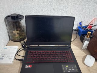 MSI Bravo 15 Portátil Negro/Rojo