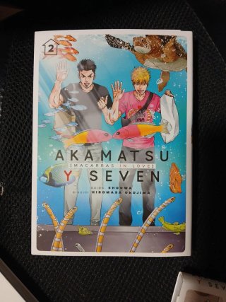 Manga BL 3tomos Akamatsu y Seven, macarras in love