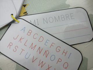 Tarjetas Abecedario Mayúsculas