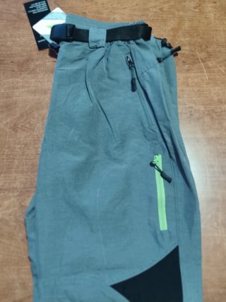 Pantalón Trekking Senderismo Cannon Gris/Verde