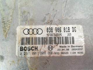 Audi 132825 centralita 038906018dg a3 (8l) 1.9 tdi