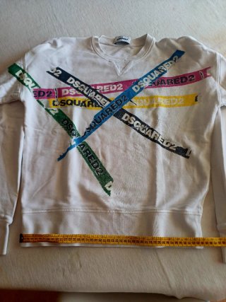 Felpa Dsquared2 Girocollo Taglia M Multicolor