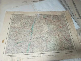 Mapa Nájera 1930