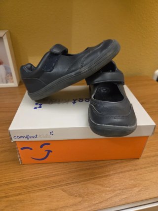 Zapatos Escolares Comfoot Kids Negros. talla29