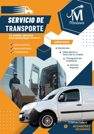 Servicio de mudanzas, portes y vaciados