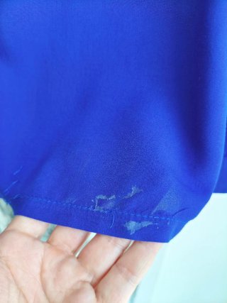Camisa azul electrico shana blusa mujer