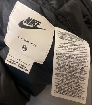 Chaqueta Nike reversible