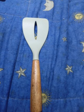 Set Utensilios Cocina Madera y Plástico