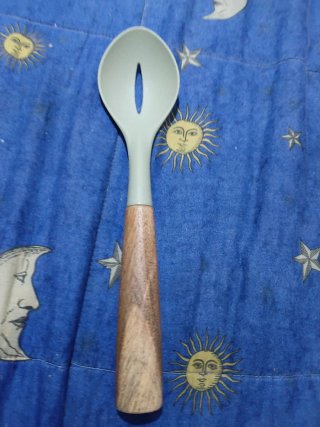 Set Utensilios Cocina Madera y Plástico