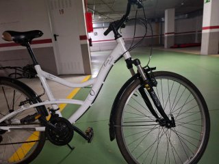 Bicicleta blanca