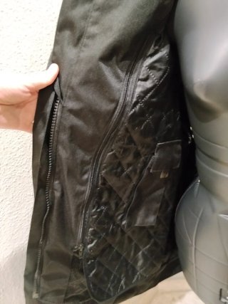 Chaqueta de moto ONEX negra t XXL