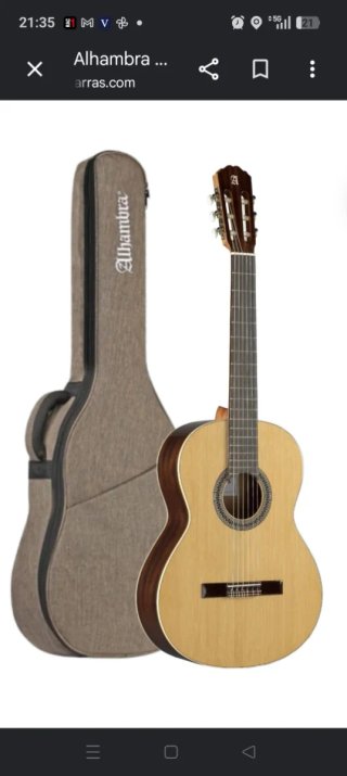 Guitarra Clásica Alhambra 2C (Nueva)