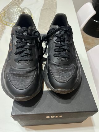 Scarpe BOSS nere e oro