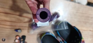 Puños Bici/Scooter ODI Longneck BMX Morado