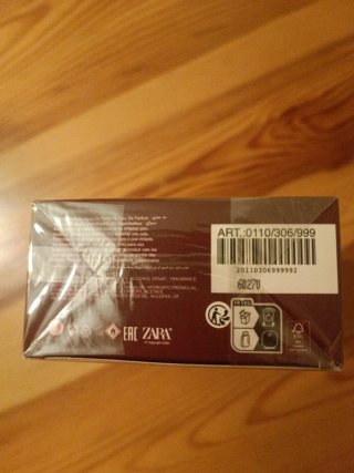 Perfume " SEDUCTIVE TRAIL" ZARA 80 ML.