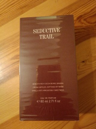 Perfume " SEDUCTIVE TRAIL" ZARA 80 ML.