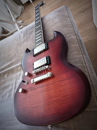 Epiphone SG Prophecy Zurda + funda Epiphone