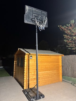 Canasta de baloncesto exterior