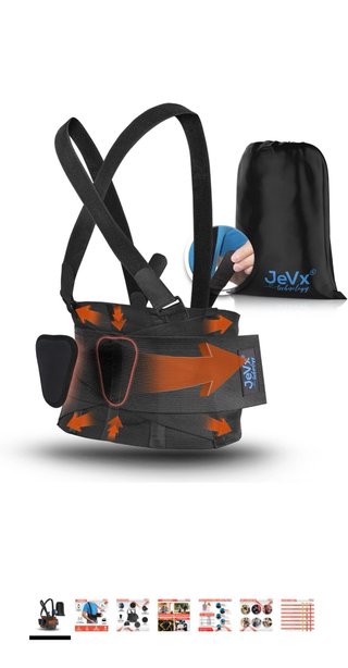 Faja Lumbar JEVX para Hombre y Mujer