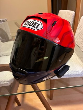 Casco Shoei XSPR Pro Rojo talla S
