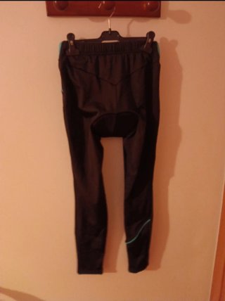 Maillot Ciclismo Mujer Negro y Turquesa