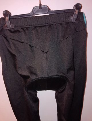 Maillot Ciclismo Mujer Negro y Turquesa