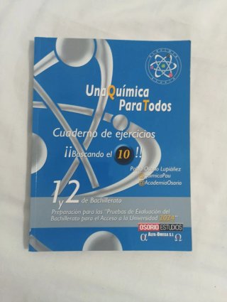 Una química para todos: Libro y cuaderno