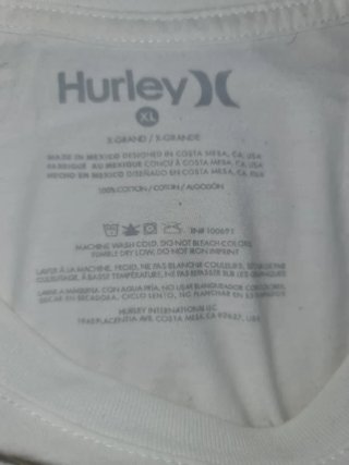 Camiseta Hurley Estampada