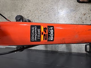 Bicicleta Megamo 24 Naranja