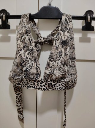 Bikini reversible estampado animal
